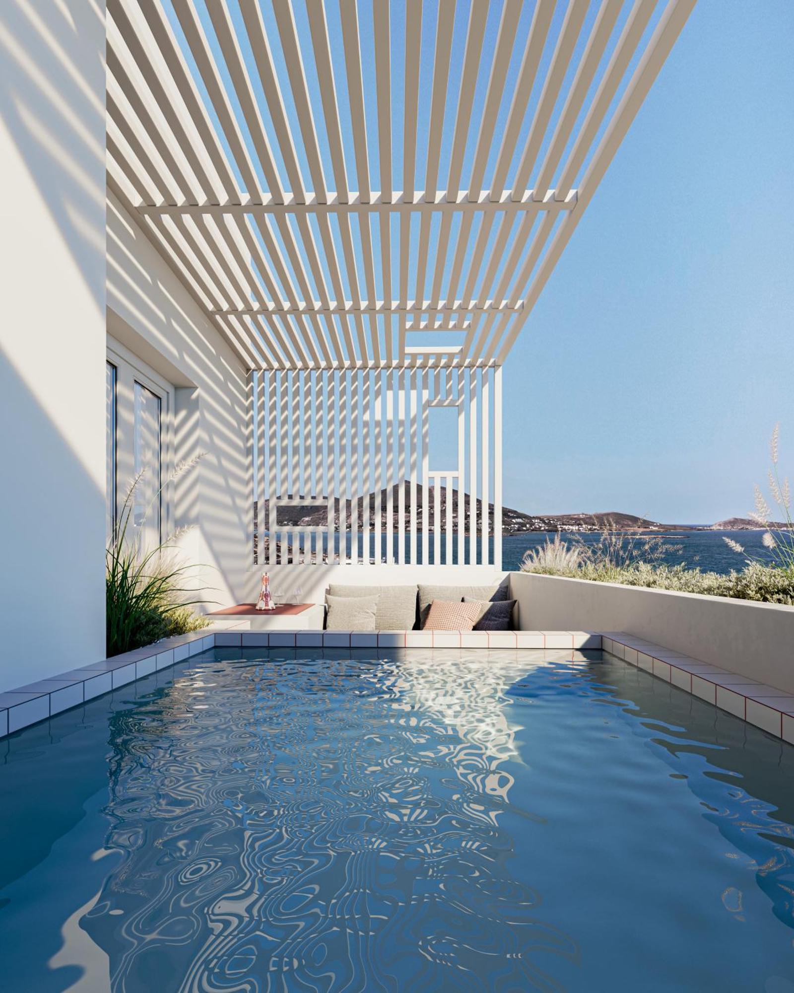 Hotel Aegean Colors Paros Naousa  Exterior foto